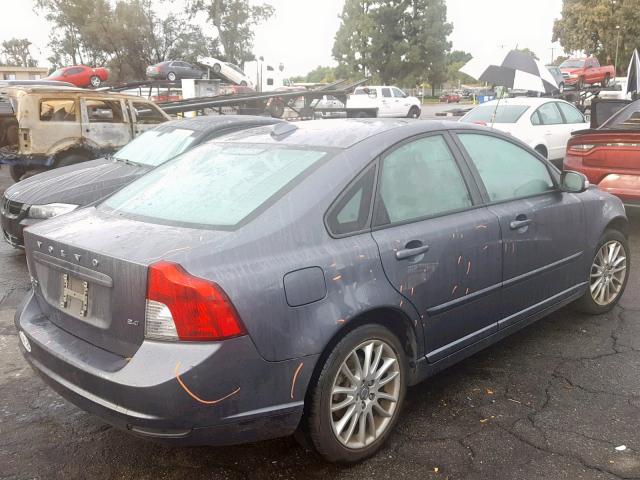 YV1MS382X92457624 - 2009 VOLVO S40 2.4I GRAY photo 4