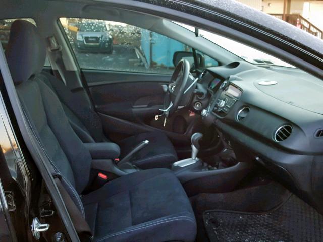 JHMZE2H58DS004231 - 2013 HONDA INSIGHT LX BLACK photo 5