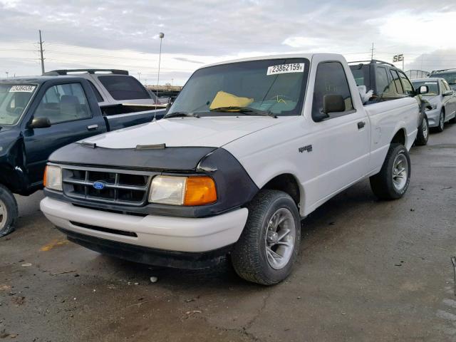 1FTCR10A9RUB57954 - 1994 FORD RANGER WHITE photo 2