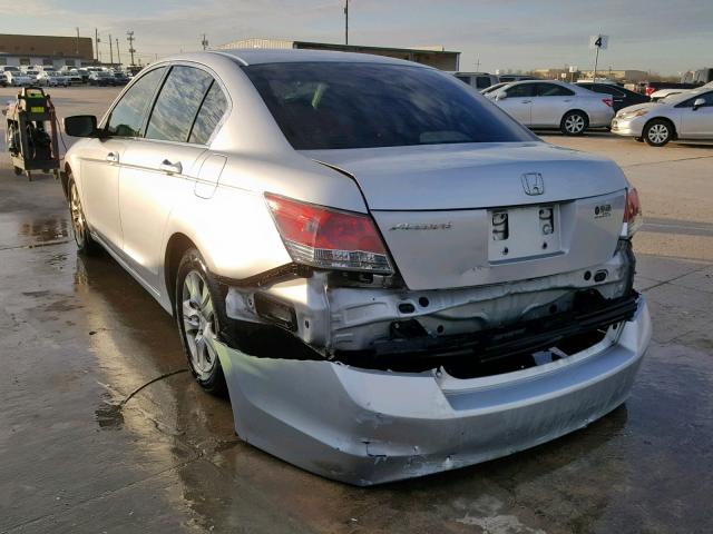 JHMCP26418C056388 - 2008 HONDA ACCORD LXP SILVER photo 3