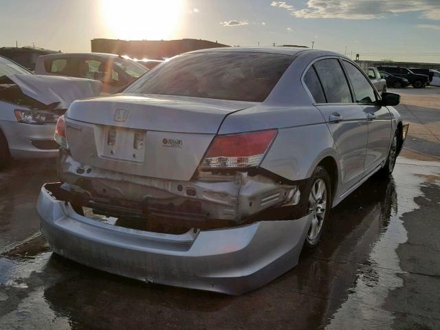 JHMCP26418C056388 - 2008 HONDA ACCORD LXP SILVER photo 4