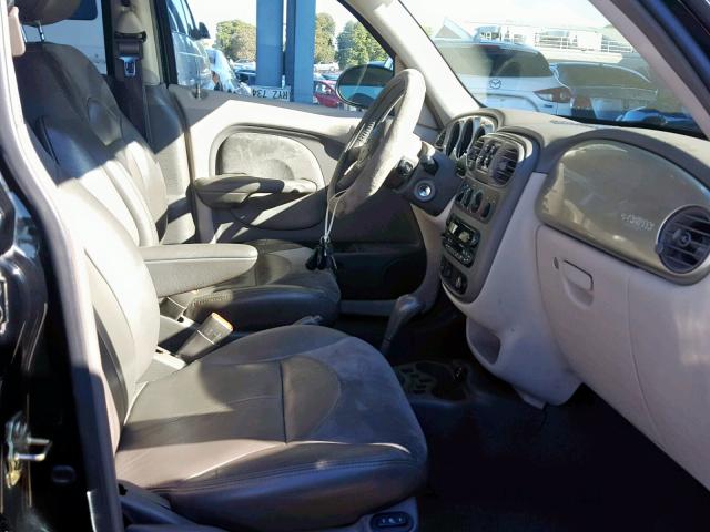 3C8FY68B32T261526 - 2002 CHRYSLER PT CRUISER BLACK photo 5