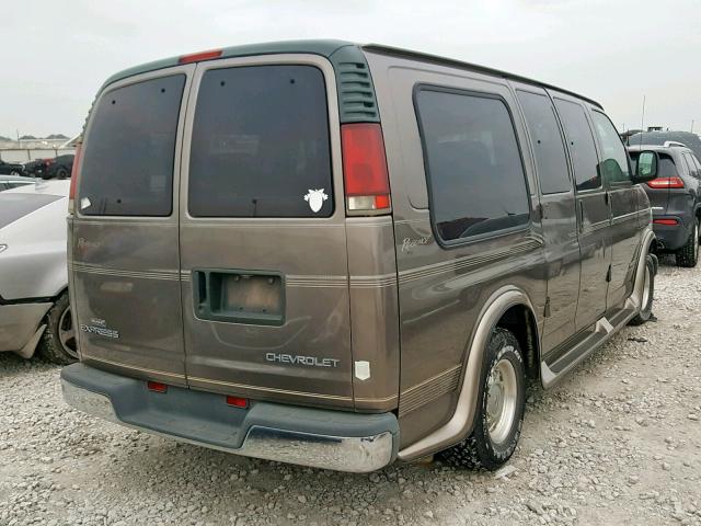 1GBFG15M1Y1197486 - 2000 CHEVROLET EXPRESS G1 BROWN photo 4