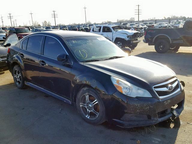 4S3BMBB61B3225393 - 2011 SUBARU LEGACY 2.5 BLACK photo 1