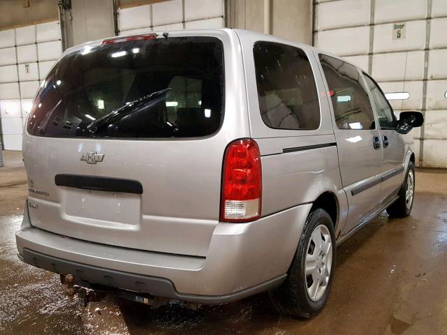 1GNDV23W28D133269 - 2008 CHEVROLET UPLANDER L Gümüş foto 4