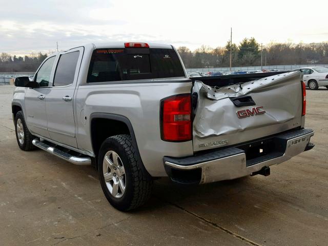 3GTU2VEC7EG201716 - 2014 GMC SIERRA K15 SILVER photo 3