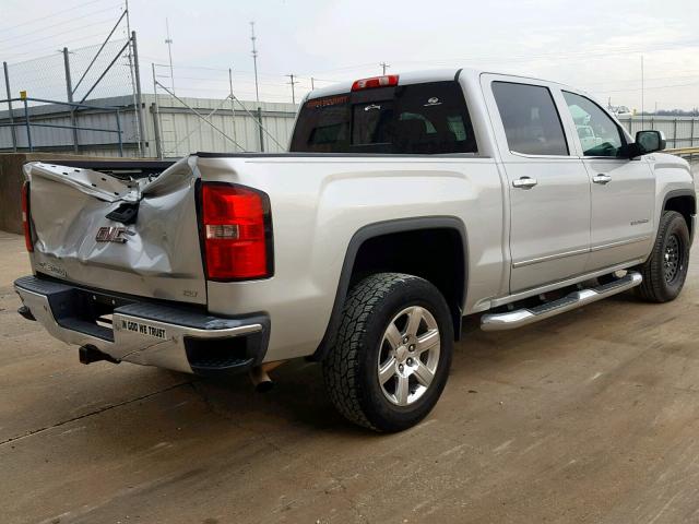 3GTU2VEC7EG201716 - 2014 GMC SIERRA K15 SILVER photo 4