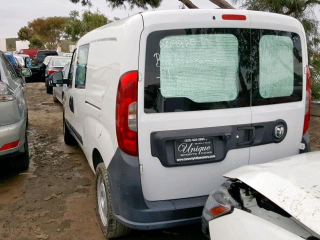 ZFBERFAT2F6954409 - 2015 RAM PROMASTER 白色 照片 3