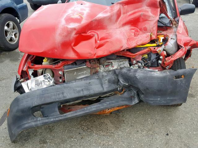 1N4EB32A2PC756256 - 1993 NISSAN SENTRA E RED photo 9