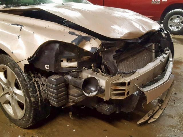 1G1ZB5E08CF301424 - 2012 CHEVROLET MALIBU LS BEIGE photo 9