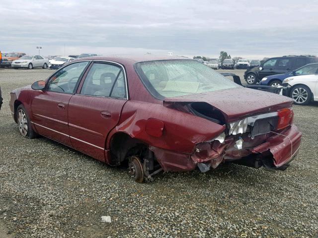 2G4WB52K8W1480054 - 1998 BUICK REGAL LS MAROON photo 3