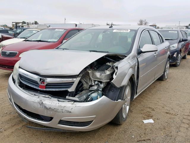 1G8ZS57N07F253238 - 2007 SATURN AURA XE SILVER photo 2