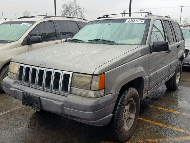 1J4FX58S4WC272366 - 1998 JEEP GRAND CHER GRAY photo 2