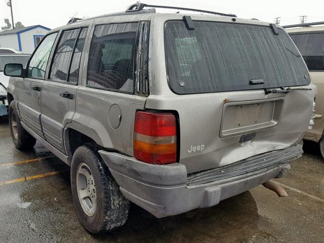 1J4FX58S4WC272366 - 1998 JEEP GRAND CHER GRAY photo 3