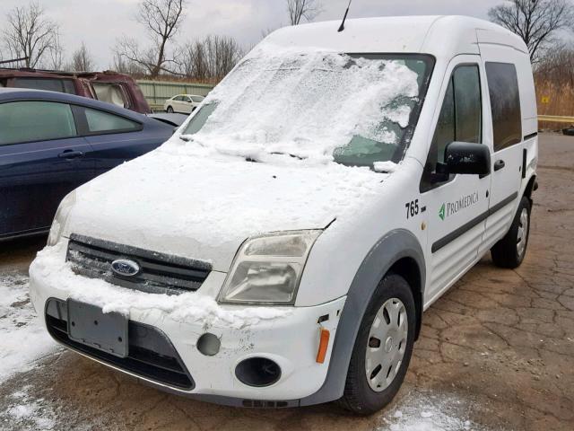 NM0LS6BN5DT165613 - 2013 FORD TRANSIT CO WHITE photo 2