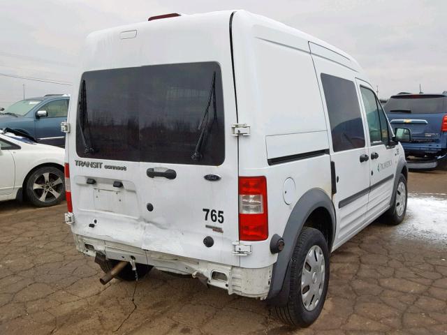 NM0LS6BN5DT165613 - 2013 FORD TRANSIT CO WHITE photo 4