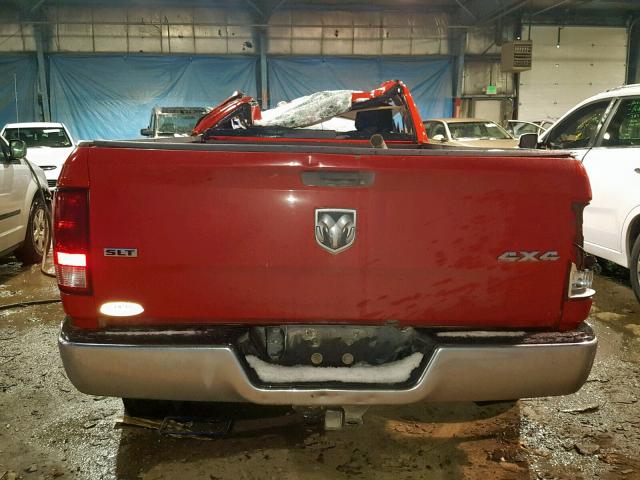 3D7LT2EL9BG577696 - 2011 DODGE RAM 2500 RED photo 6