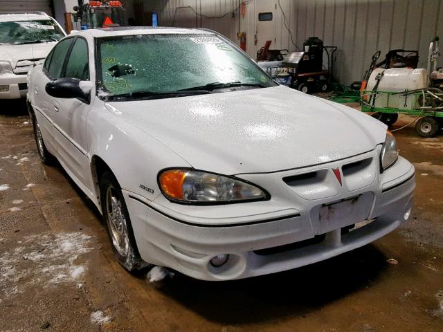 1G2NW52EX4C166402 - 2004 PONTIAC GRAND AM G WHITE photo 1