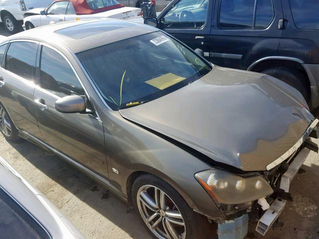 JNKBY01E37M401331 - 2007 INFINITI M45 BASE GOLD photo 1