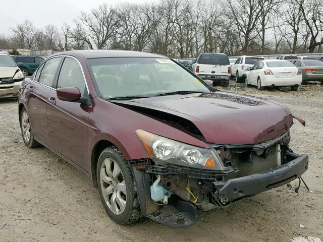 JHMCP26738C048612 - 2008 HONDA ACCORD EX 勃艮第红 照片 1