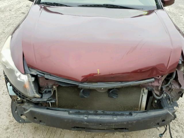 JHMCP26738C048612 - 2008 HONDA ACCORD EX 勃艮第红 照片 7