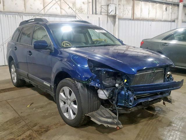 4S4BRDKC8B2338827 - 2011 SUBARU OUTBACK 3. BLUE photo 1