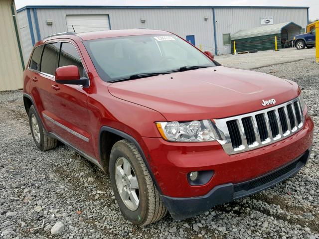 1J4RS4GG5BC564167 - 2011 JEEP GRAND CHER RED photo 1