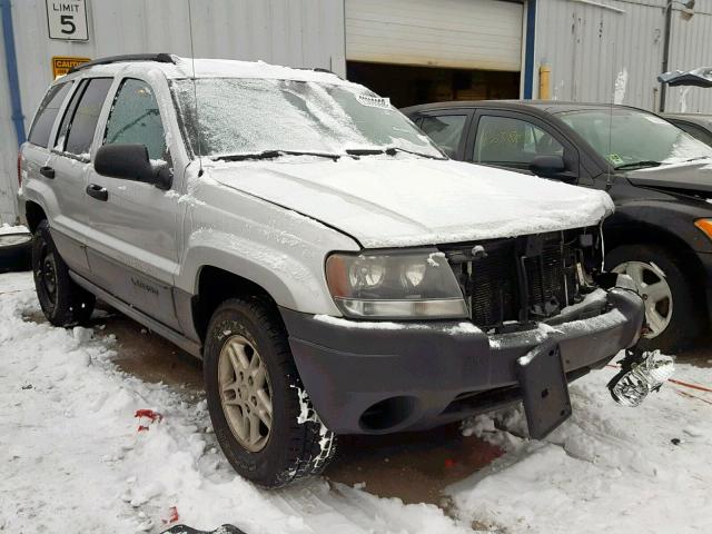 1J4GW48S34C426628 - 2004 JEEP GRAND CHER SILVER photo 1