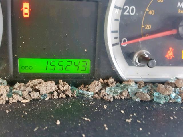 KL1TD6DE8AB131684 - 2010 CHEVROLET AVEO LS CHARCOAL photo 8