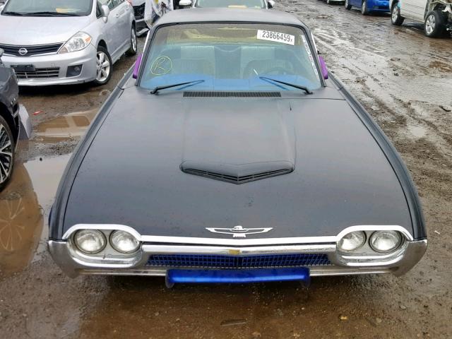 3Y83Z136835 - 1963 FORD T BIRD BLUE photo 9