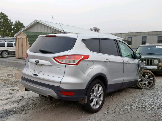 1FMCU9H98DUA78867 - 2013 FORD ESCAPE SEL SILVER photo 4