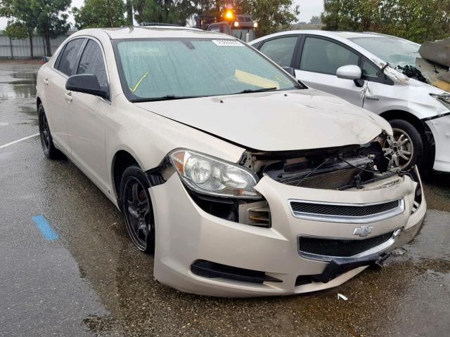 1G1ZB5EB0AF129078 - 2010 CHEVROLET MALIBU LS GOLD photo 1