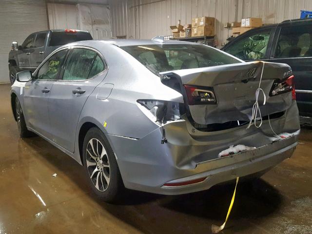 19UUB1F58FA002622 - 2015 ACURA TLX TECH GRAY photo 3