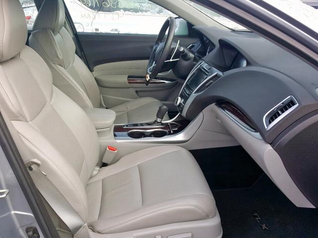 19UUB1F58FA002622 - 2015 ACURA TLX TECH GRAY photo 5