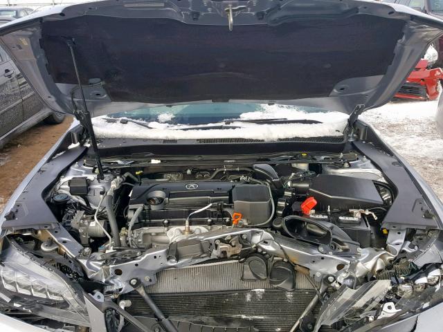 19UUB1F58FA002622 - 2015 ACURA TLX TECH GRAY photo 7