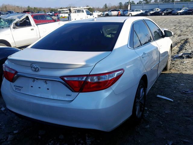 4T1BF1FK7FU012861 - 2015 TOYOTA CAMRY LE WHITE photo 4