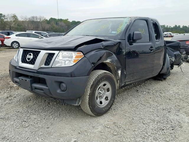 1N6BD0CTXJN737937 - 2018 NISSAN FRONTIER S BLACK photo 2