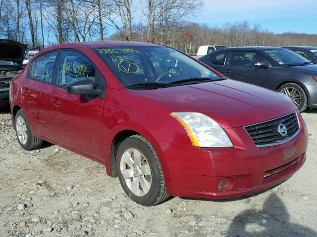 3N1AB61E98L662415 - 2008 NISSAN SENTRA 2.0 RED photo 1