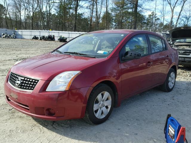 3N1AB61E98L662415 - 2008 NISSAN SENTRA 2.0 RED photo 2