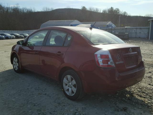 3N1AB61E98L662415 - 2008 NISSAN SENTRA 2.0 RED photo 3