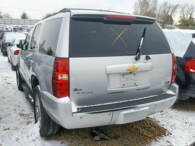 1GNSKCE08BR262707 - 2011 CHEVROLET TAHOE K150 SILVER photo 3