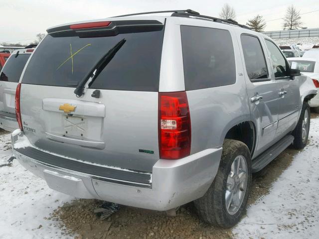 1GNSKCE08BR262707 - 2011 CHEVROLET TAHOE K150 SILVER photo 4