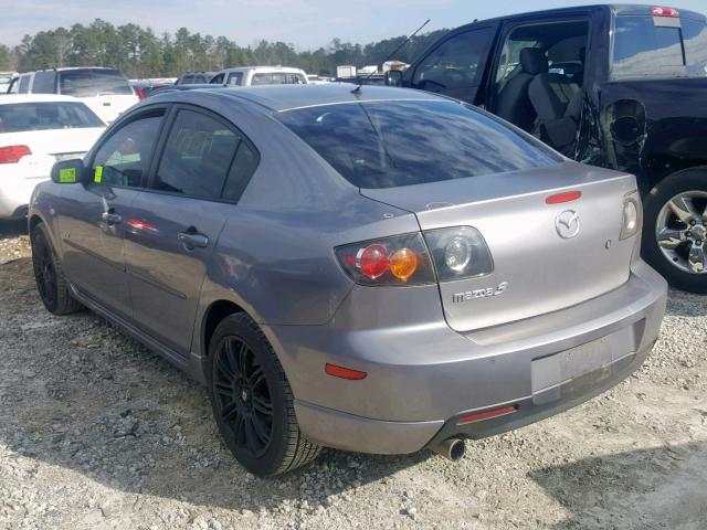 JM1BK323441151158 - 2004 MAZDA 3 S GRAY photo 3