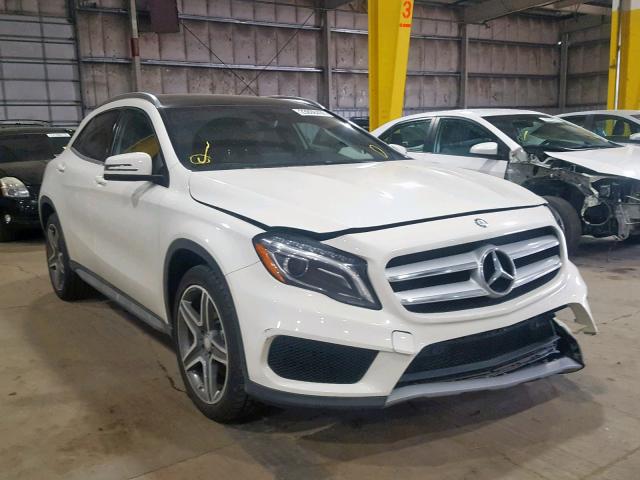 WDCTG4GBXGJ233860 - 2016 MERCEDES-BENZ GLA 250 4M WHITE photo 1