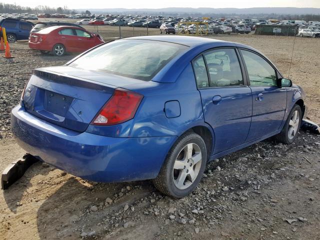 1G8AJ52F65Z130006 - 2005 SATURN ION LEVEL BLUE photo 4