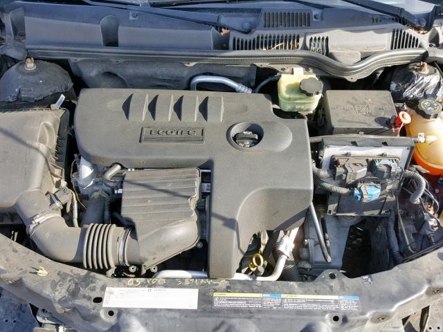 1G8AJ52F65Z130006 - 2005 SATURN ION LEVEL BLUE photo 7