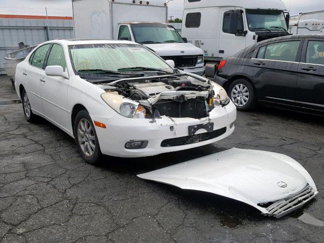 JTHBA30G345018178 - 2004 LEXUS ES 330 WHITE photo 1