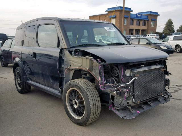 5J6YH28746L004515 - 2006 HONDA ELEMENT EX BLACK photo 1