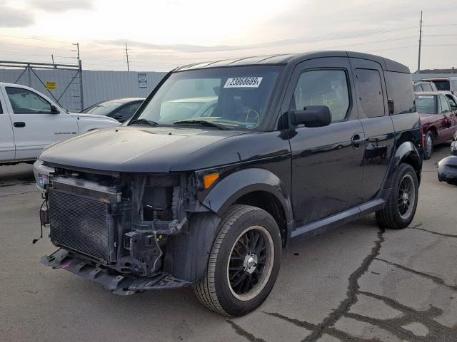 5J6YH28746L004515 - 2006 HONDA ELEMENT EX BLACK photo 2