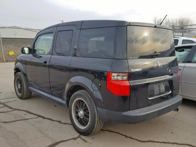 5J6YH28746L004515 - 2006 HONDA ELEMENT EX BLACK photo 3